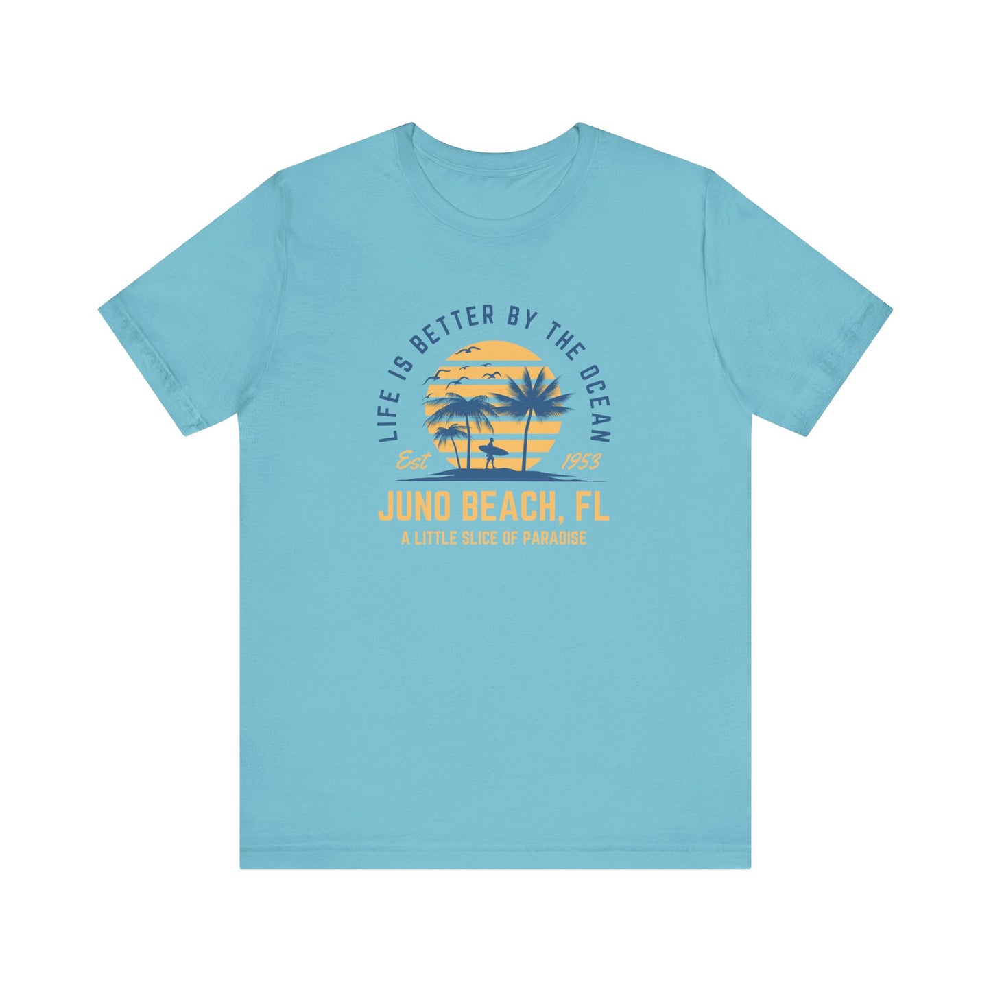 Juno Beach unisex t shirt, Life is better by the ocean shirt, Jupiter Florida, Juno Beach shirt, Juno Beach gift, Jupiter shirt