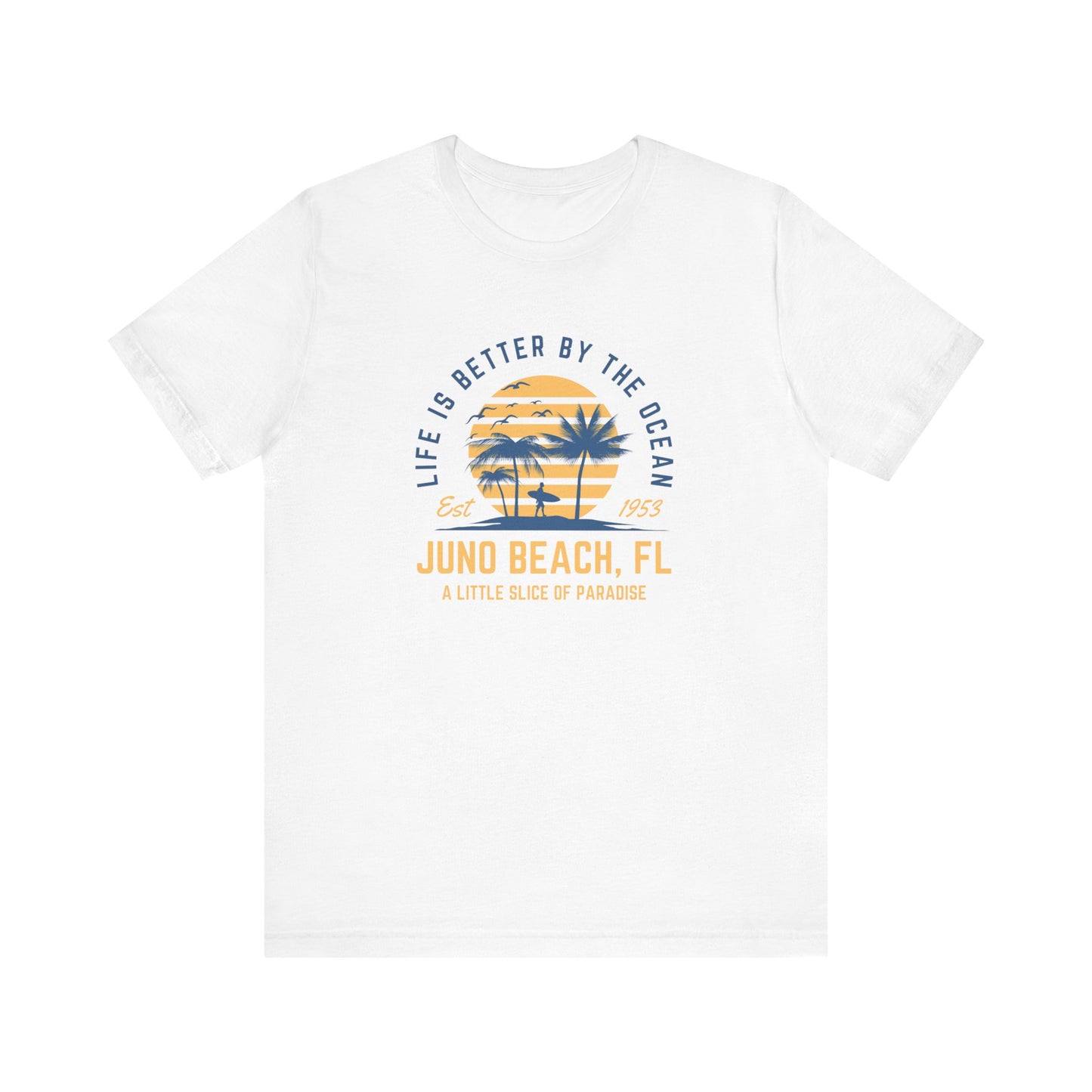 Juno Beach unisex t shirt, Life is better by the ocean shirt, Jupiter Florida, Juno Beach shirt, Juno Beach gift, Jupiter shirt