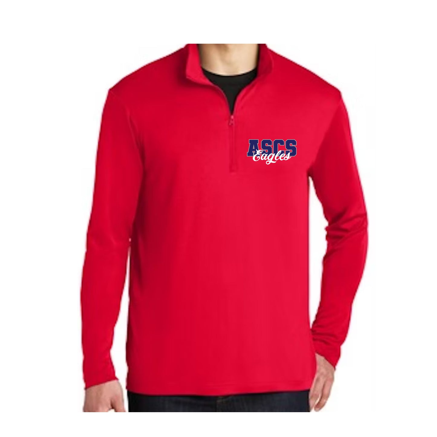 Mens/Unisex ASCS Eagles 1/4 Zip Dri-Fit Pullover