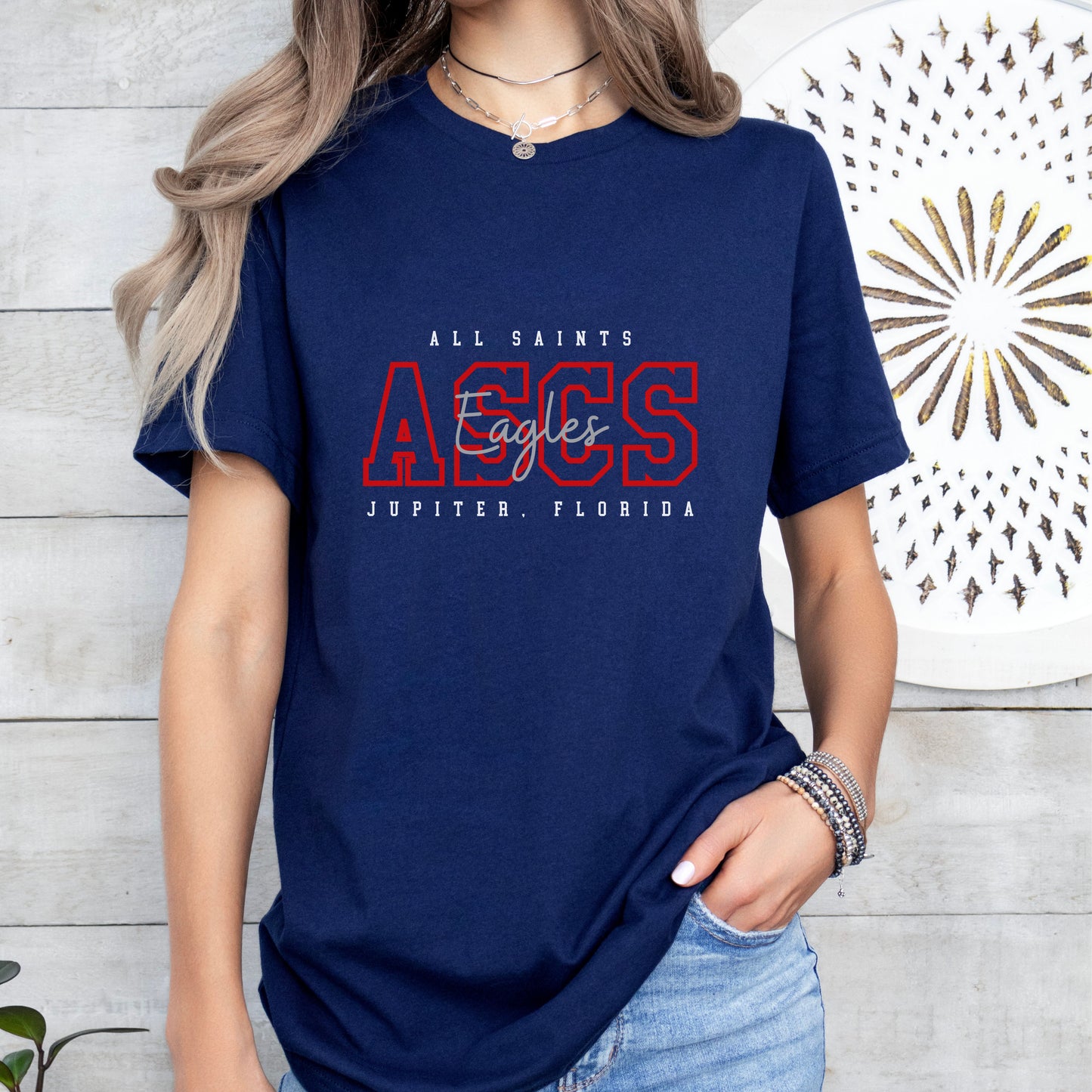ASCS Eagles, Jupiter, Florida Adult Unisex T-Shirt