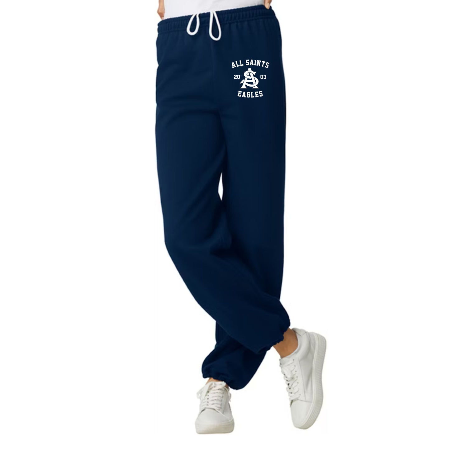 Adult Unisex Sports Logo Founding Year Sweatpants