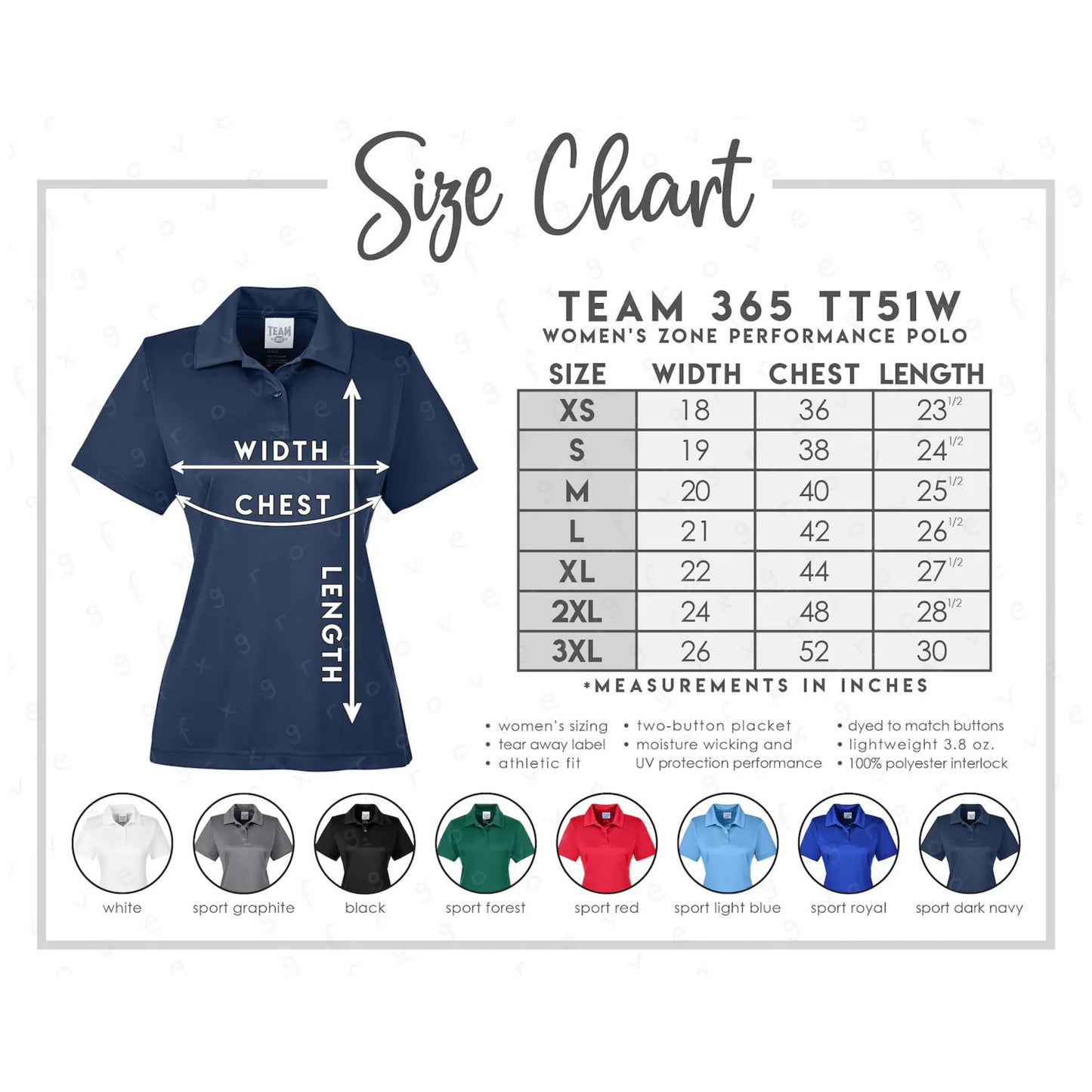 Women's Dri Fit Polo with All Saints sports logo