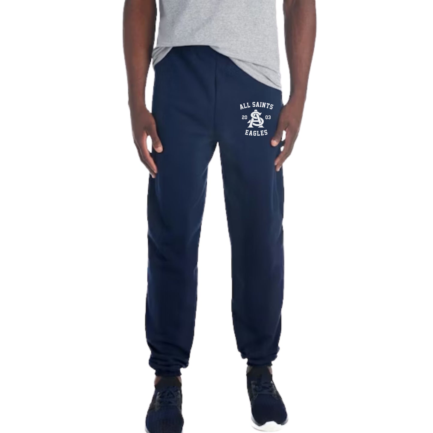 Adult Unisex Sports Logo Founding Year Sweatpants