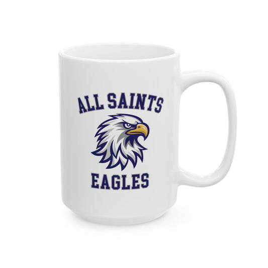 All Saints Eagles Ceramic Mug, (11oz, 15oz)