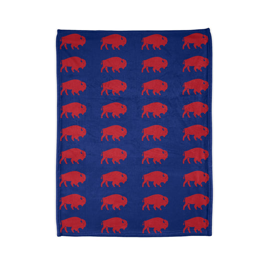 Buffalo Bills Minky Blanket, Super soft blanket for Bills fans