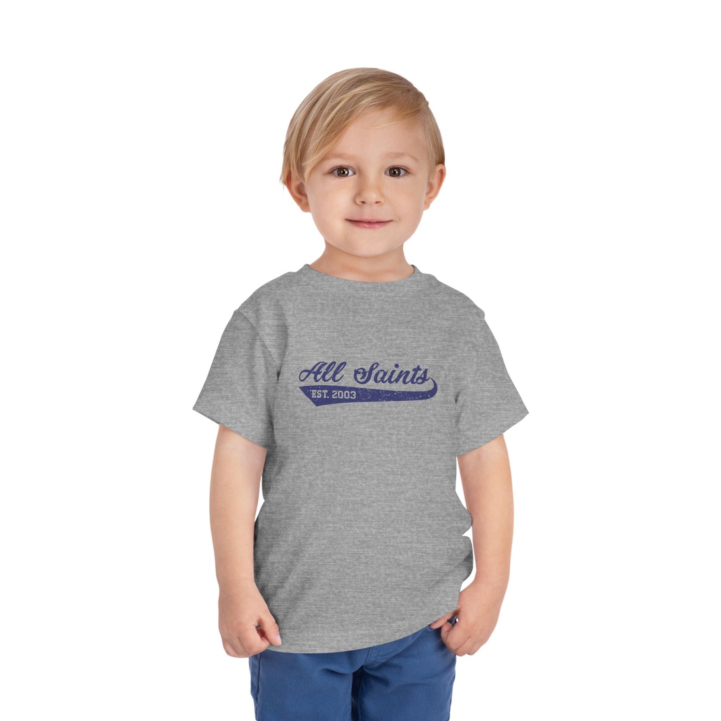 Toddler All Saints Retro Script T-Shirt