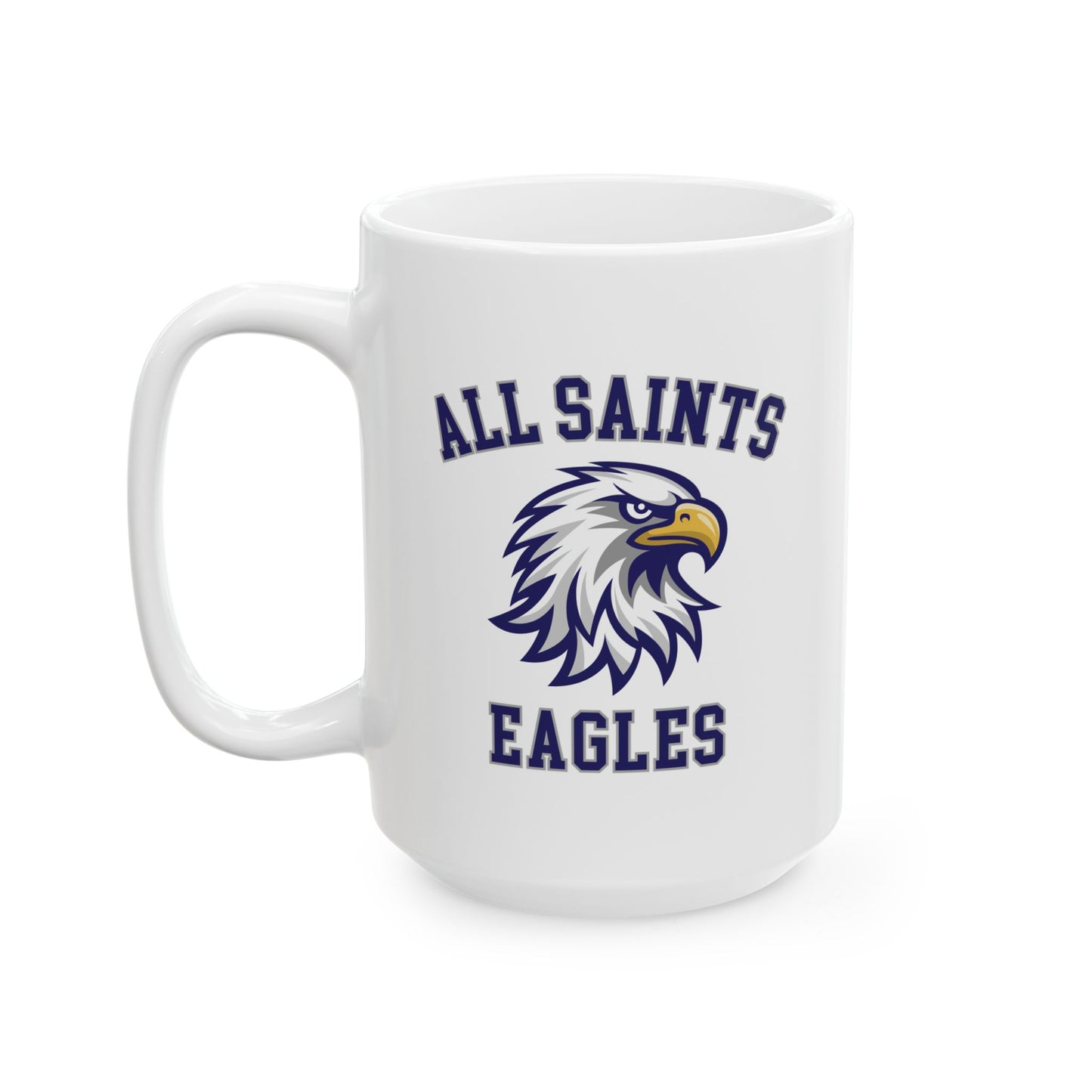 All Saints Eagles Ceramic Mug, (11oz, 15oz)