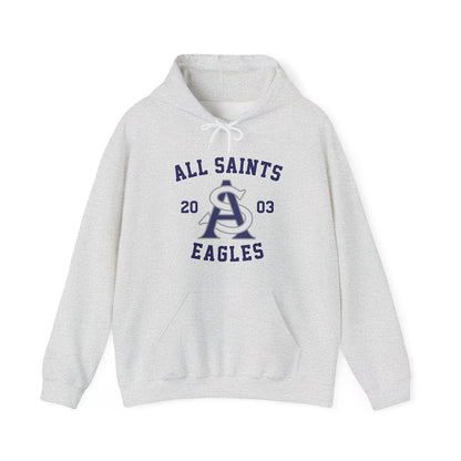 Adult Unisex All Saints Eagles Founding Year Hoodie