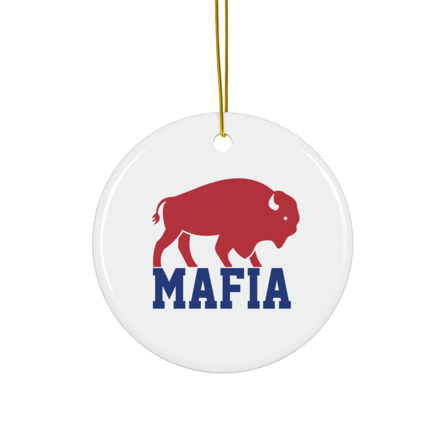 Bills Mafia Ornament, Buffalo Bills Christmas Tree Decor