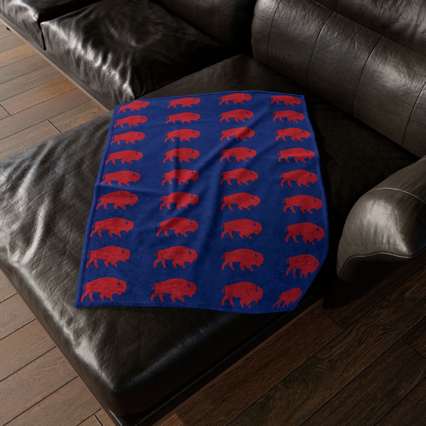 Buffalo Bills Minky Blanket, Super soft blanket for Bills fans