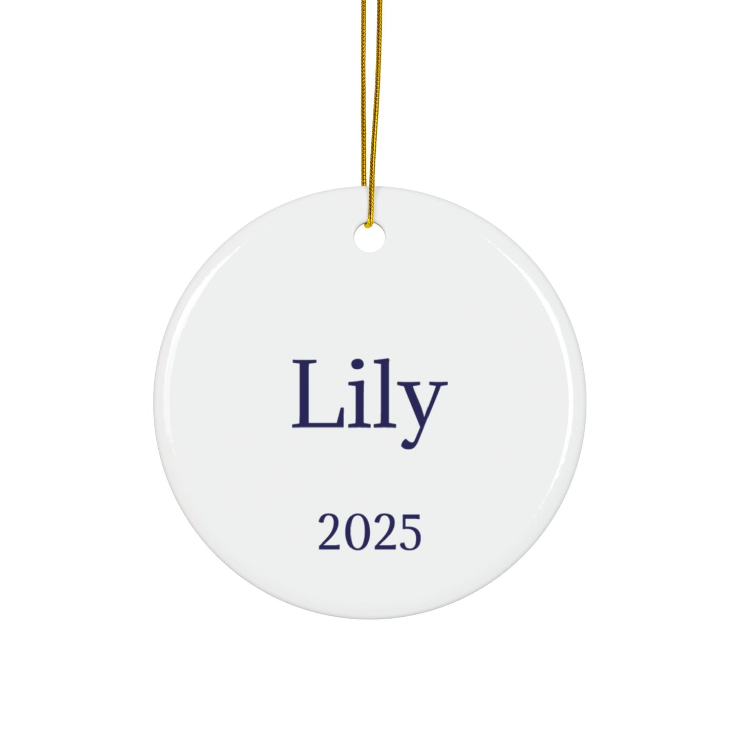 All Saints Eagles Personalized Ceramic Ornament