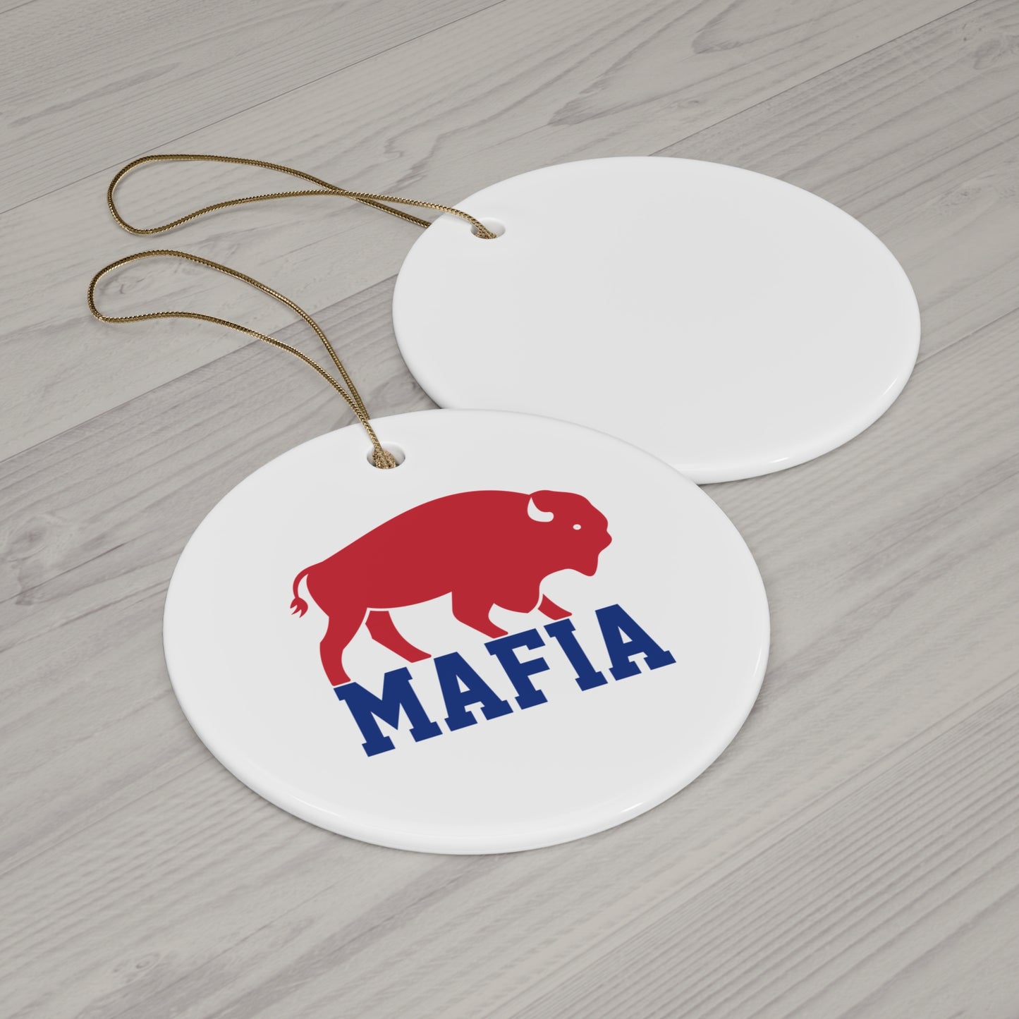 Bills Mafia Ornament, Buffalo Bills Christmas Tree Decor