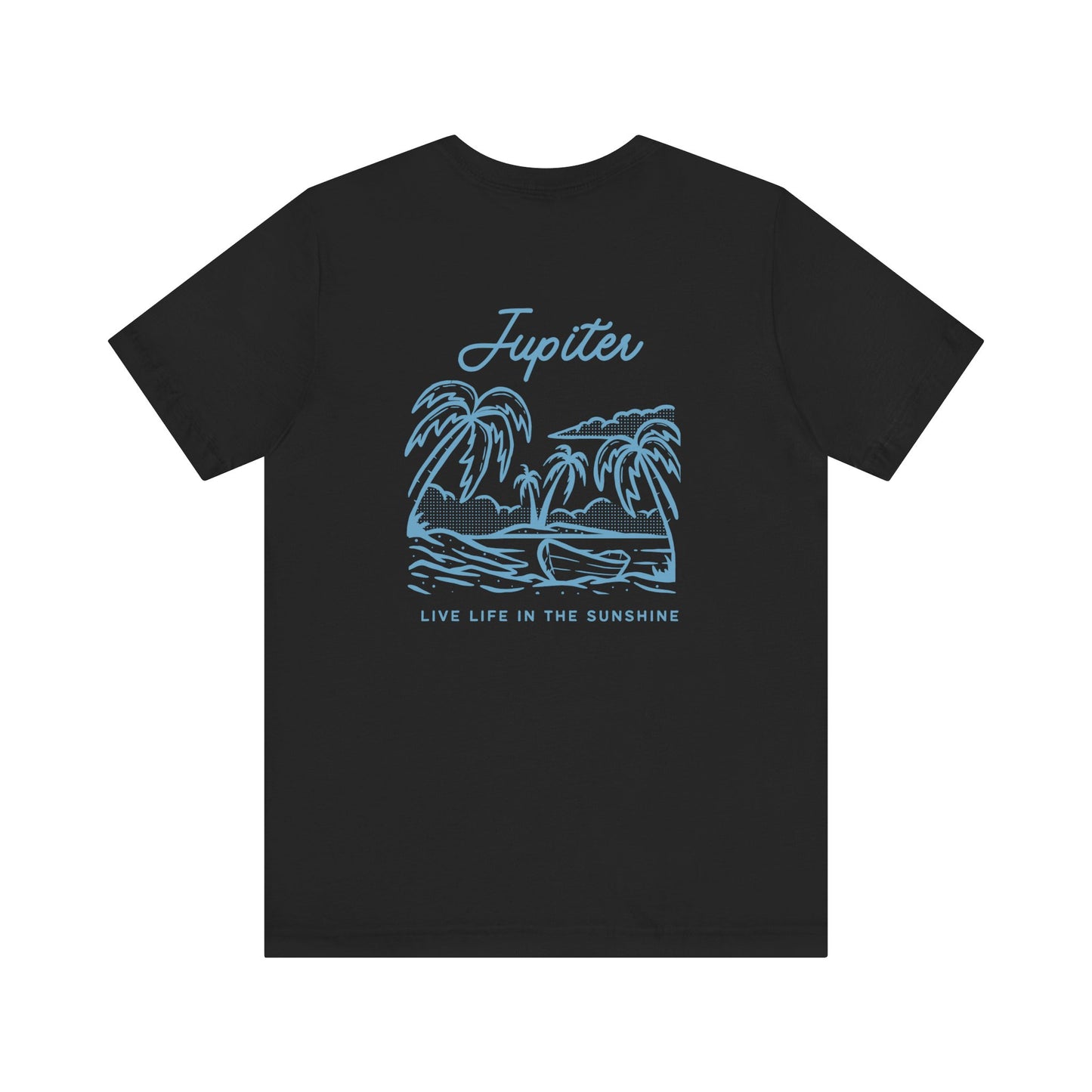 Jupiter Sun and Palms Unisex Short Sleeve Tee