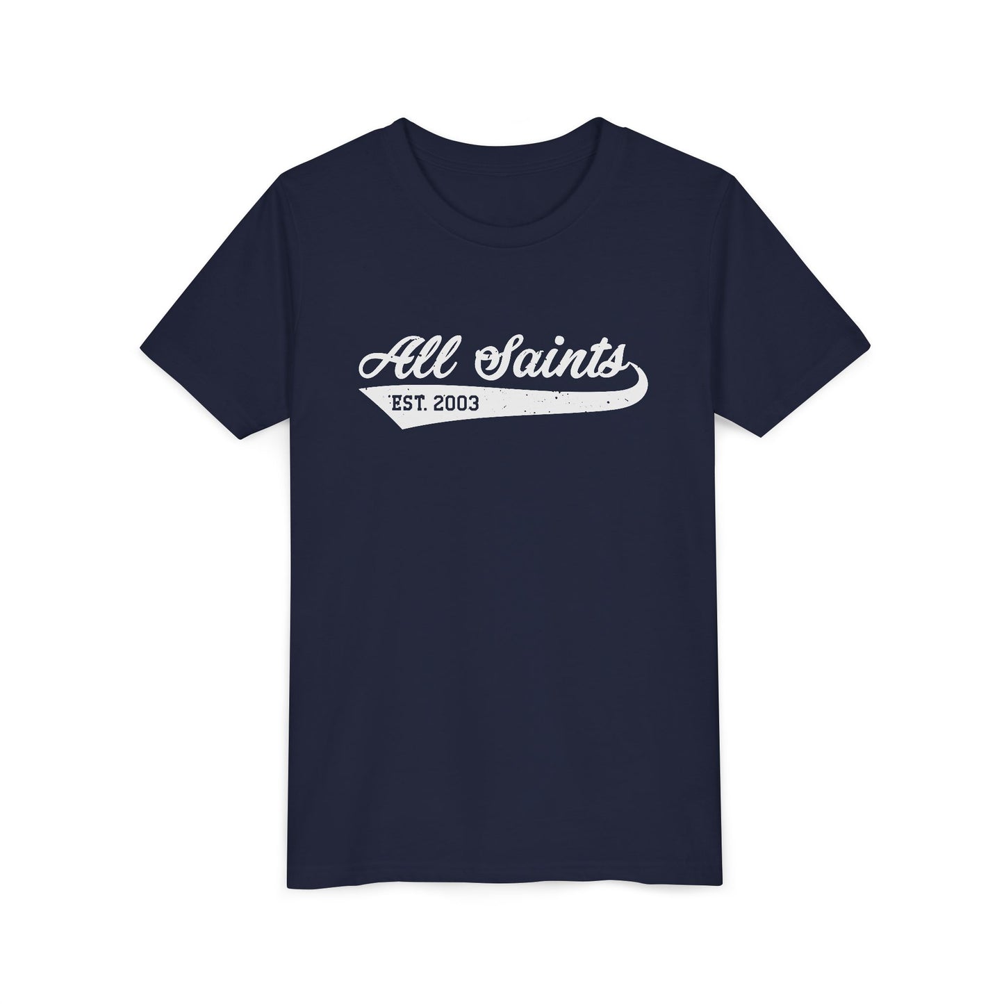 Youth All Saints Retro Script T-Shirt
