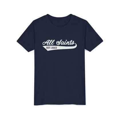 Youth All Saints Retro Script T-Shirt