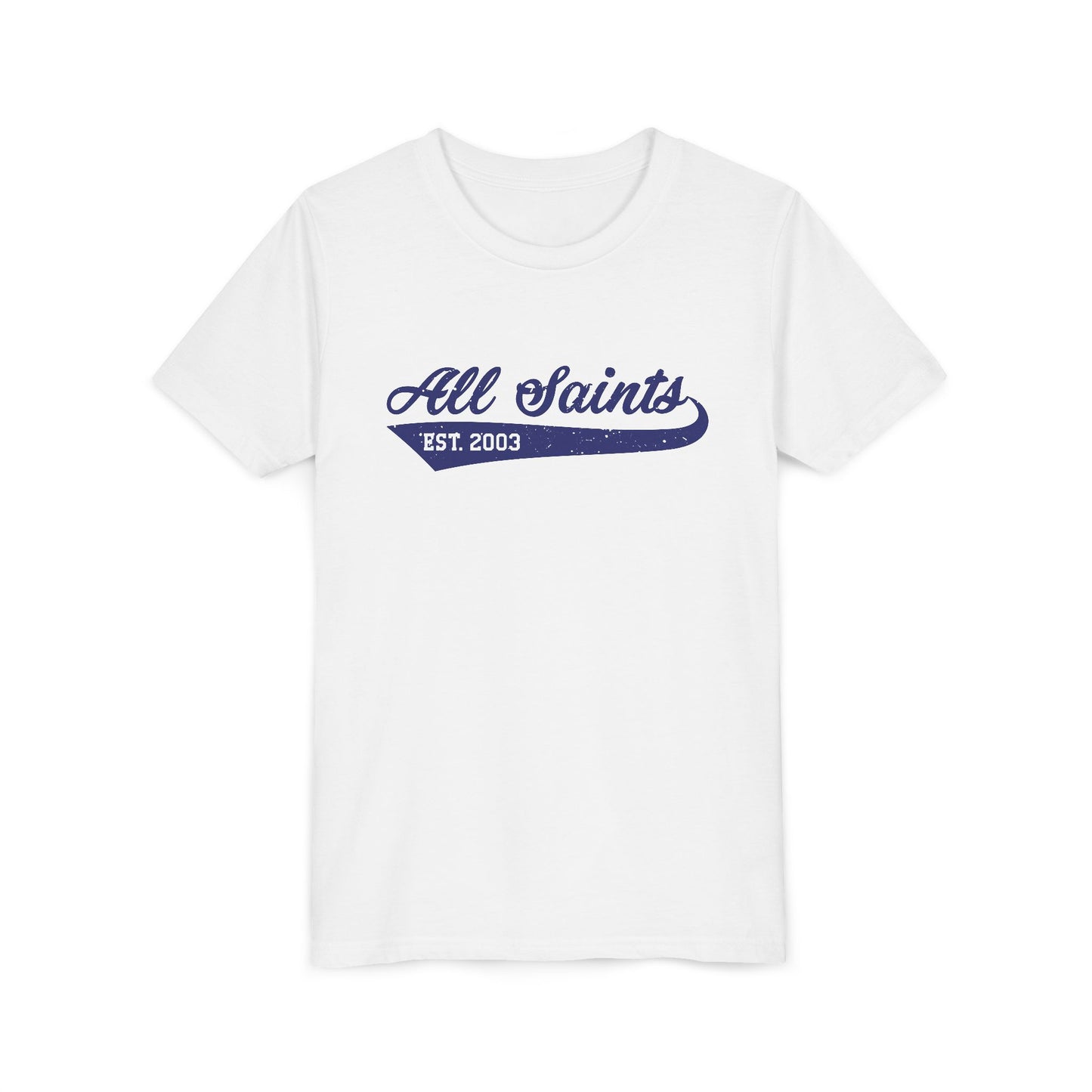 Youth All Saints Retro Script T-Shirt