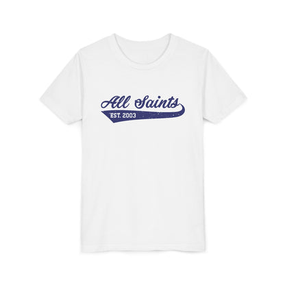 Youth All Saints Retro Script T-Shirt