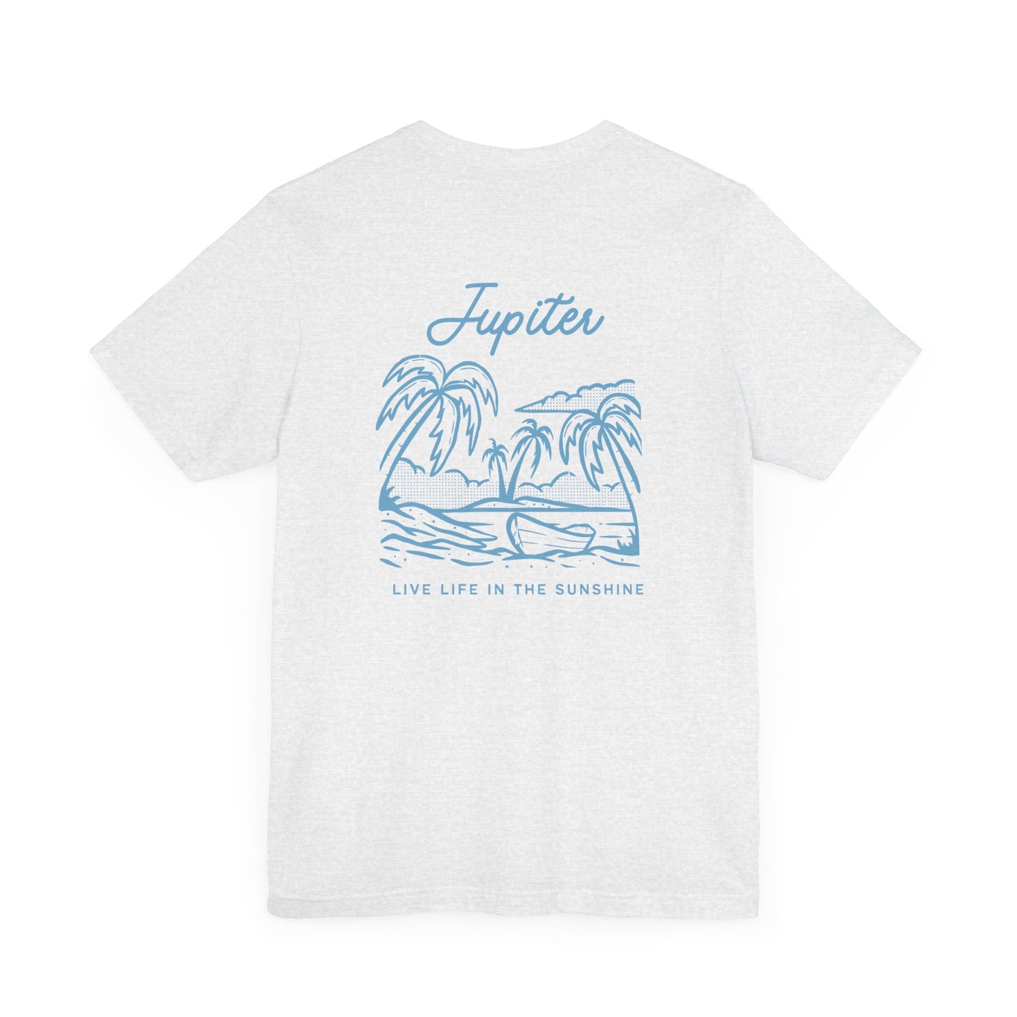 Jupiter Sun and Palms Unisex Short Sleeve Tee