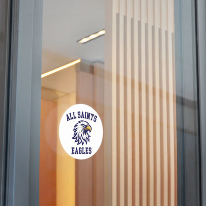 Eagles Round Vinyl Sticker