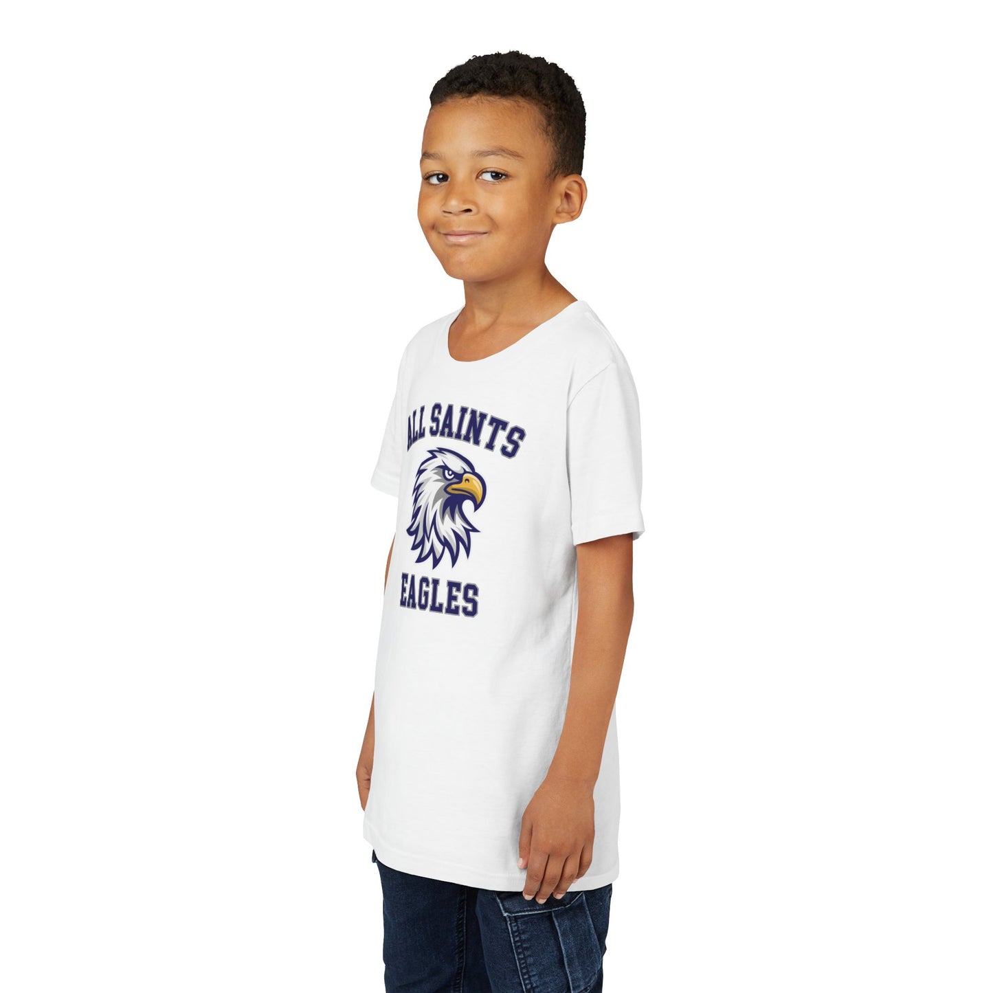 Youth All Saints Eagles Mascot T-Shirt