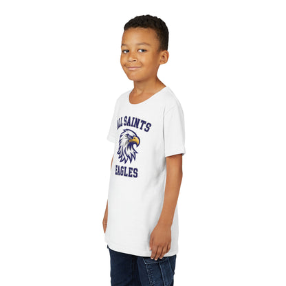 Youth All Saints Eagles Mascot T-Shirt