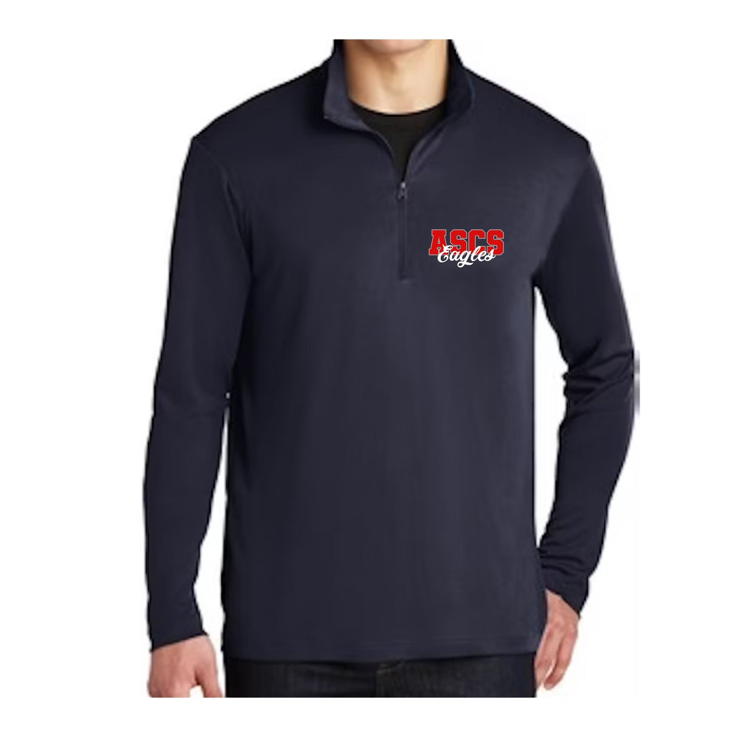 Mens/Unisex ASCS Eagles 1/4 Zip Dri-Fit Pullover