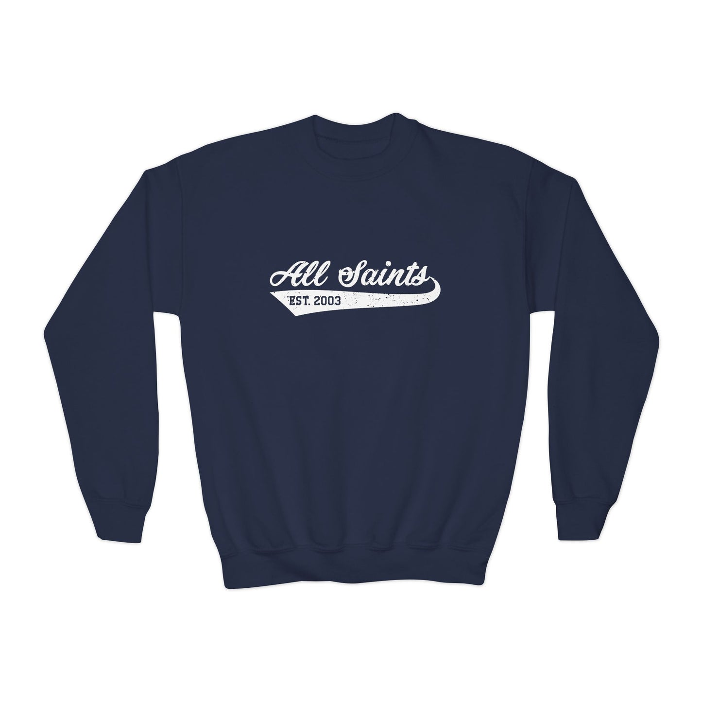 Youth All Saints Retro Script Sweatshirt