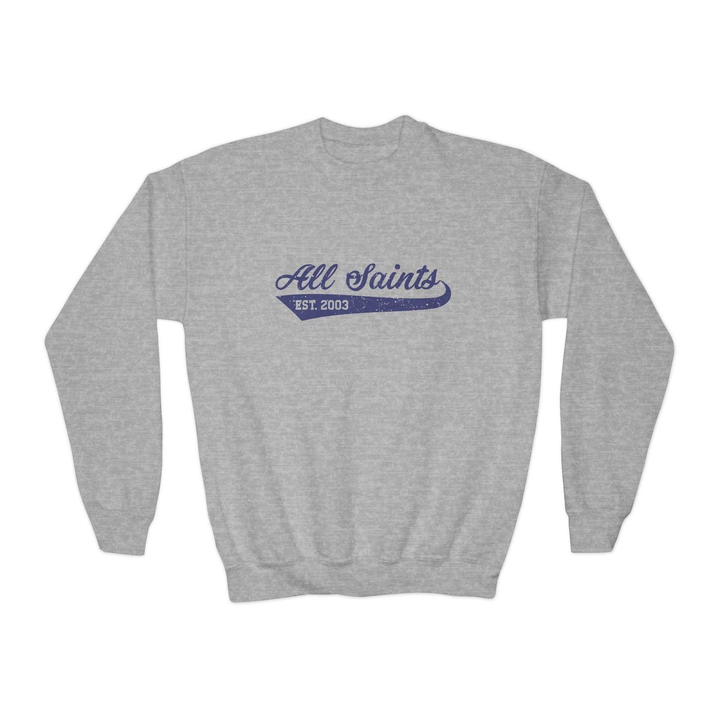 Youth All Saints Retro Script Sweatshirt