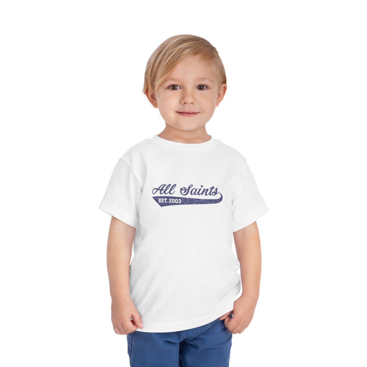 Toddler All Saints Retro Script T-Shirt