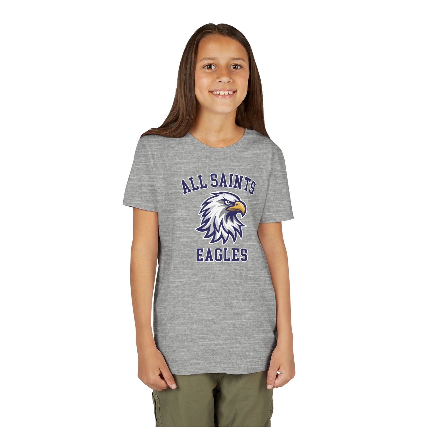 Youth All Saints Eagles Mascot T-Shirt