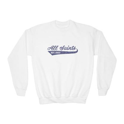 Youth All Saints Retro Script Sweatshirt