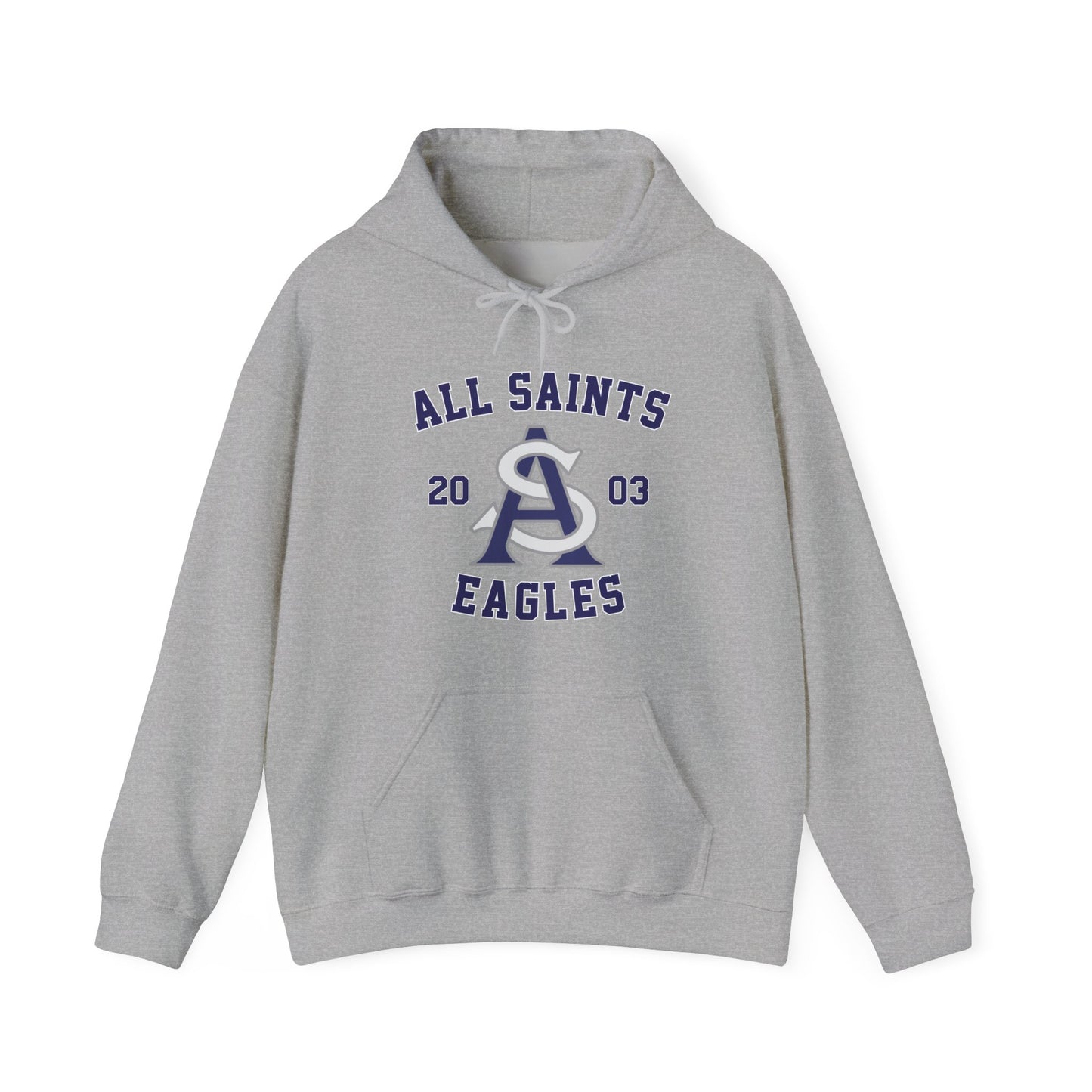 Adult Unisex All Saints Eagles Founding Year Hoodie