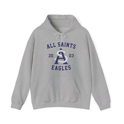Adult Unisex All Saints Eagles Founding Year Hoodie