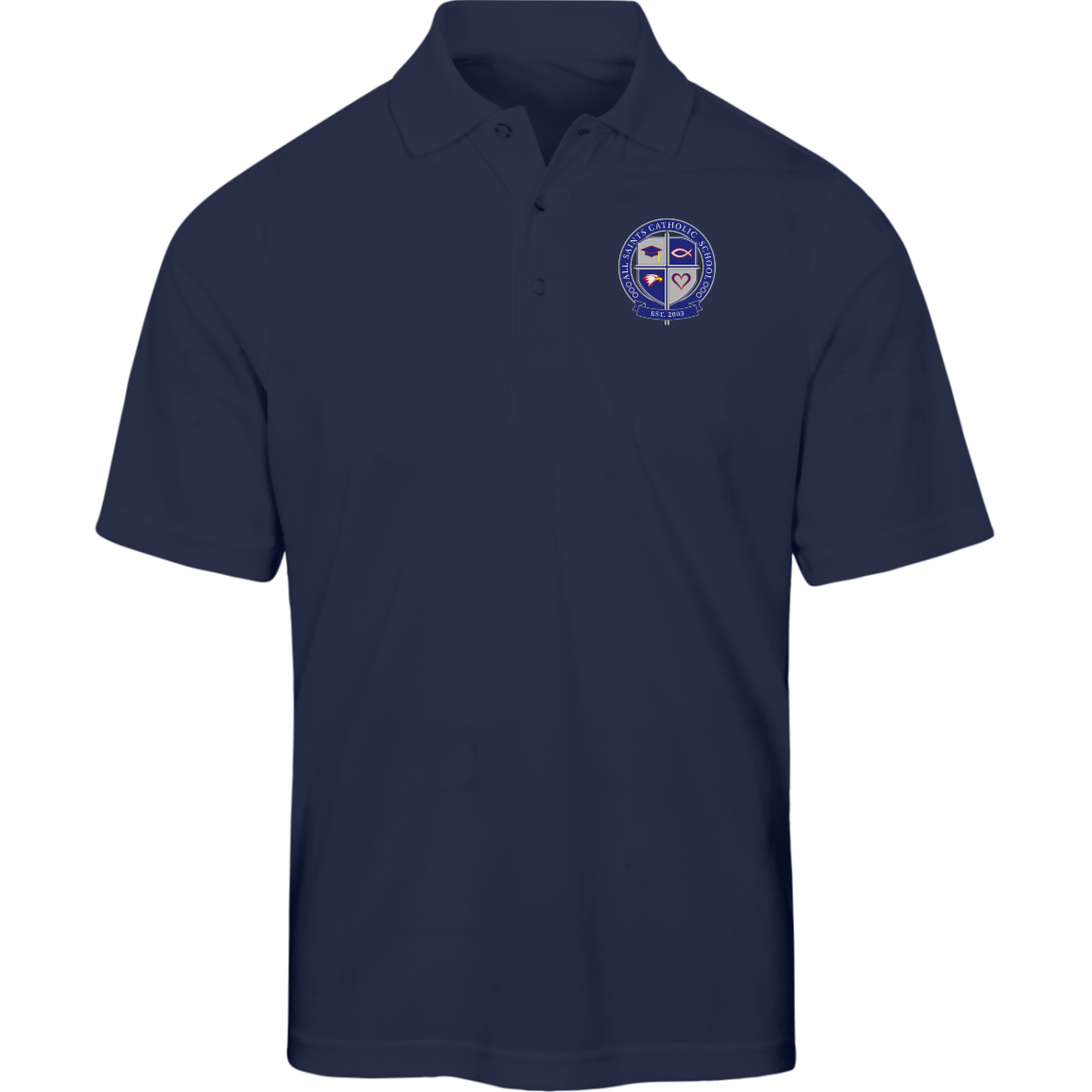 ASCS Mens Polo - 8th Grade ONLY