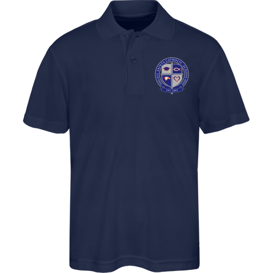 Youth Navy Polo - 8th Grade Only