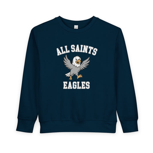 Toddler All Saints Eagles Mascot Sweatshirt