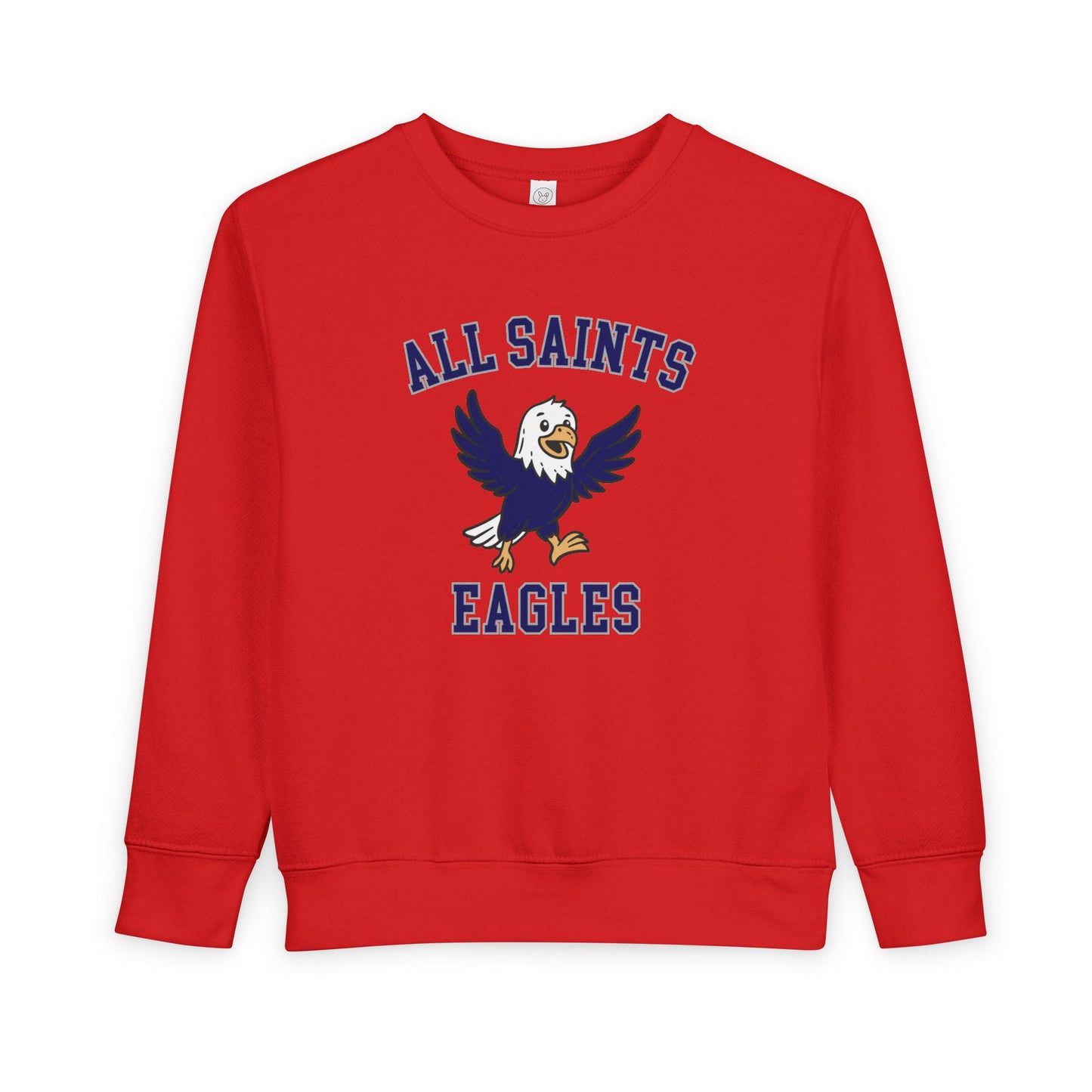 Toddler All Saints Eagles Mascot Sweatshirt