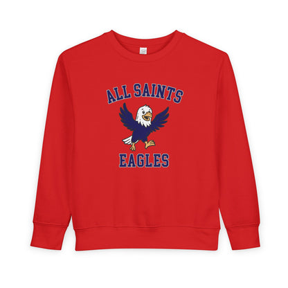 Toddler All Saints Eagles Mascot Sweatshirt