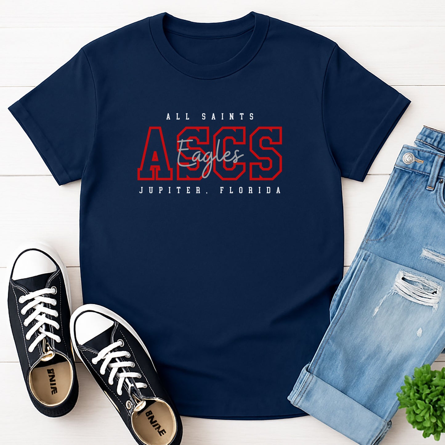 Adult Unisex ASCS Eagles, Jupiter, Florida T-Shirt