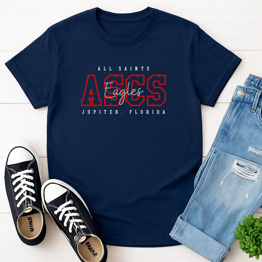 Adult Unisex ASCS Eagles, Jupiter, Florida T-Shirt