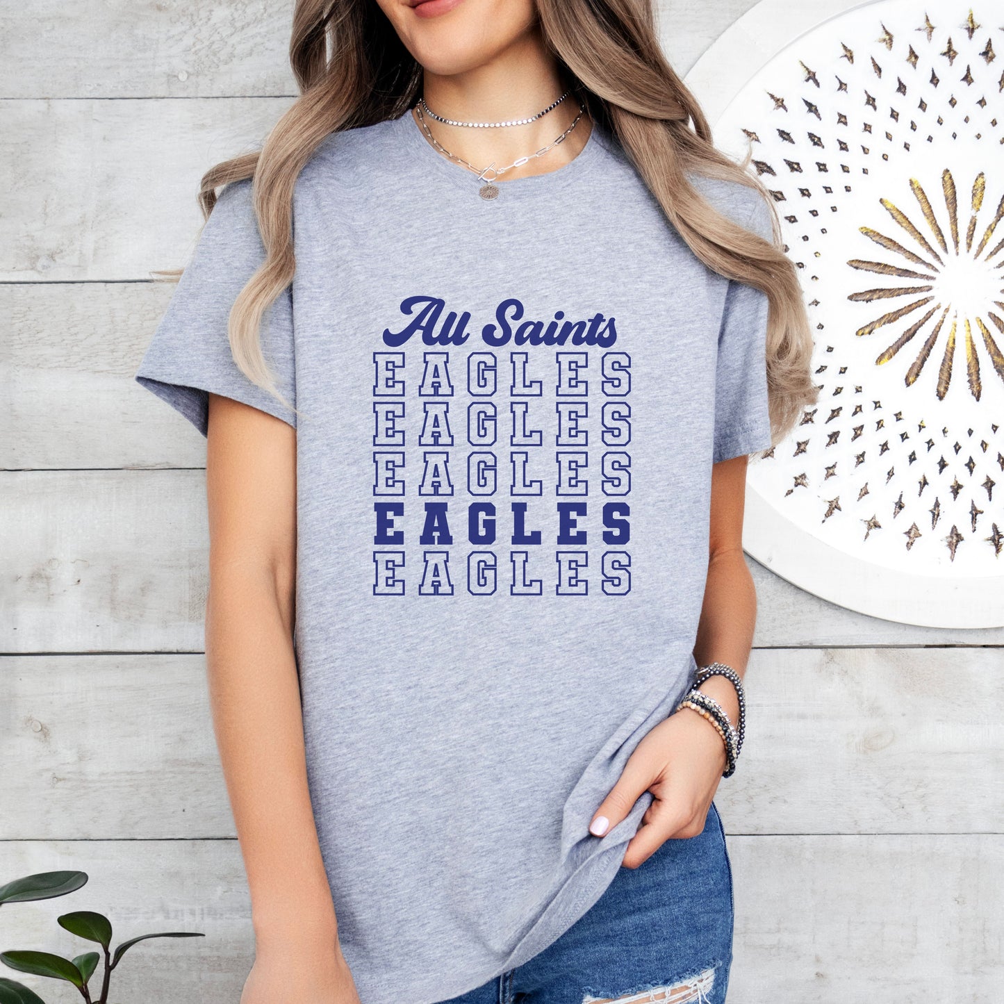 Adult Unisex All Saints EAGLES T-Shirt