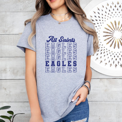 Adult Unisex All Saints EAGLES T-Shirt
