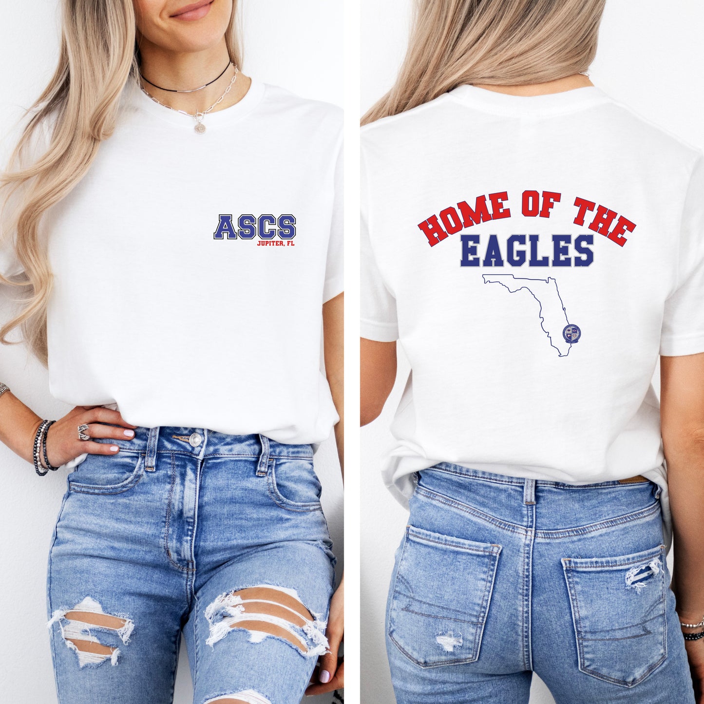 Adult Unisex Home of the Eagles T-Shirt