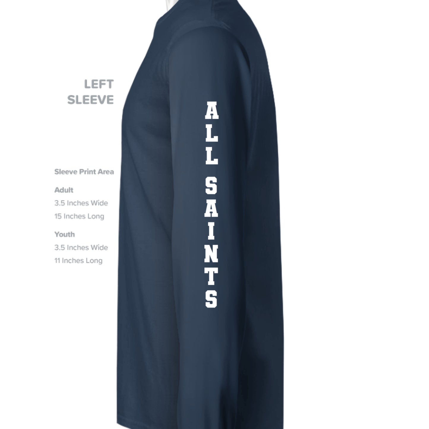True Navy - SLEEVE_LEFT